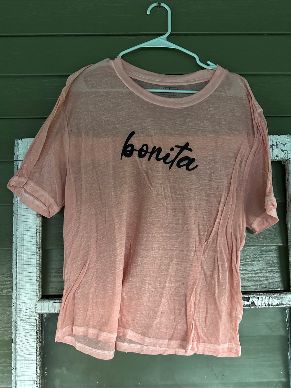 Miken Pink 'bonita' Short Sleeve Tee